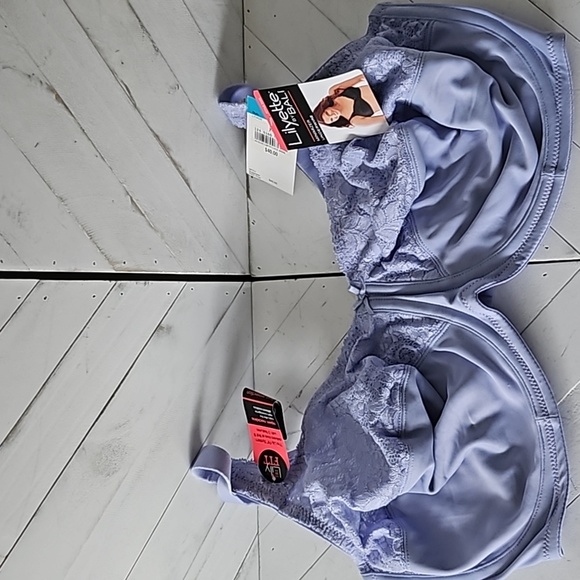 Lilyette Intimates & Sleepwear Lilyette Minimizer Bra Blue Poshmark